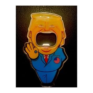 Donald Trump bottle opener magnet